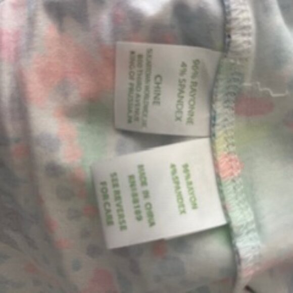 NWT Lilly Pulitzer Madilyn Romp V-neck, tie with elastic waist, flutter sleeves - Picture 9 of 9